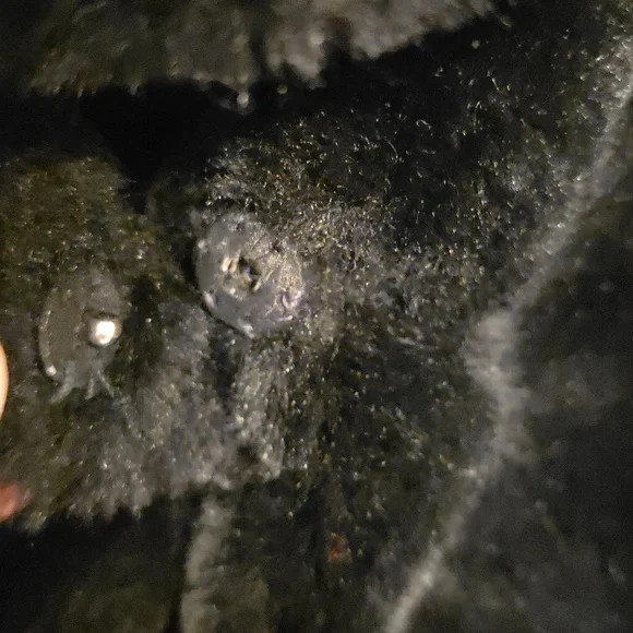 VTG Borgana Deluxe Women's Fur?Cape Style Cropped Coat Glamourous USA Sz M? EUC - Picture 2 of 10